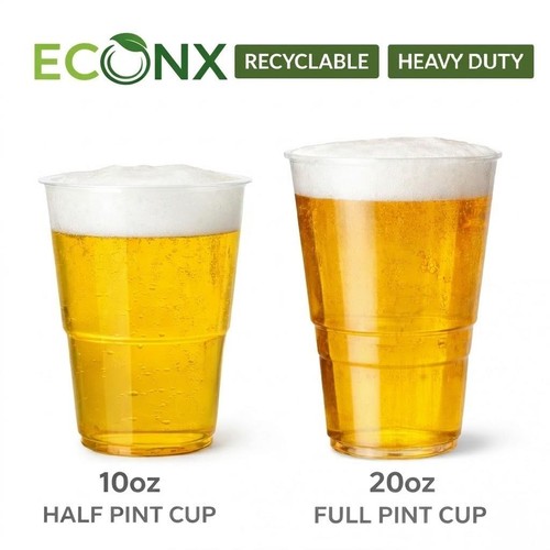 10oz 20oz reusable plastic - 10oz,