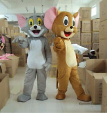 Tom and Jerry Mascot Costume Halloween Xmas Party Fancy Dress Adult Outfit Gift