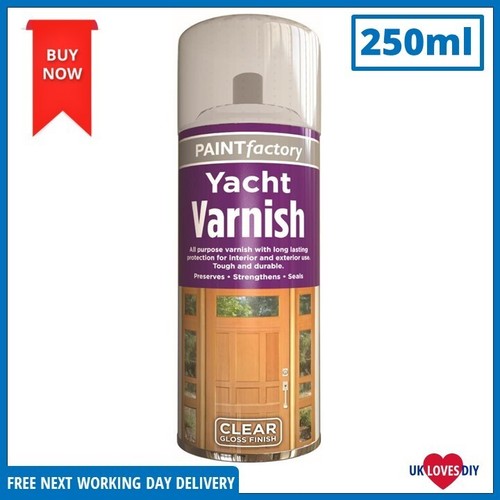 Clear yacht varnish spray - yacht,