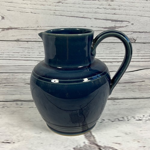 Denby blue jug - jug, inches