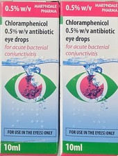2 x Pack Chloramphenicol 0.5%