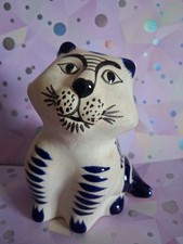 Mexican Tonala pottery cat