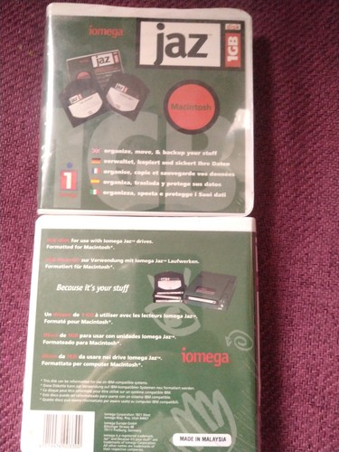 Iomega jaz disk 1gb new - iomega, old