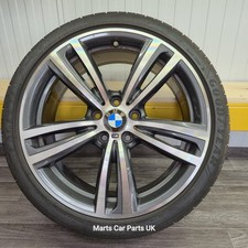 BMW F30 3 SERIES M SPORT 442M 19" ALLOY WHEEL RIM FRONT DIAMOND CUT 8MM TYRE F1