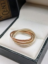 Ladies Yellow Gold 9ct 3 Band