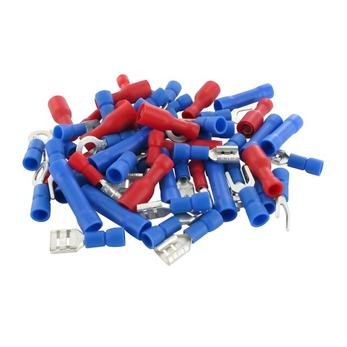 Cable crimp connector set