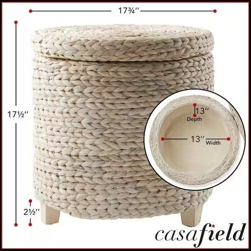 Round water hyacinth - 17",
