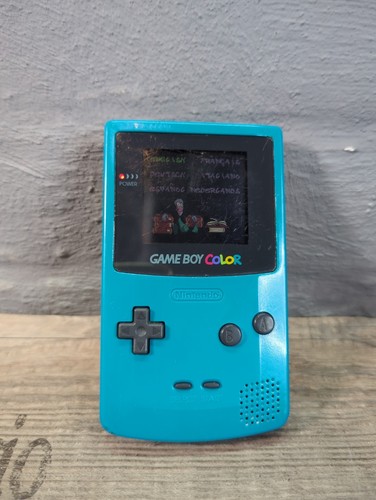 Gameboy colour teal - gameboy, with