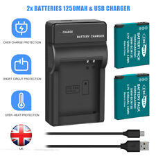 2x DMW-BCM13 DMW-BCM13E Battery For Panasonic Lumix DMC-TZ55 TZ61 FT5K + Charger