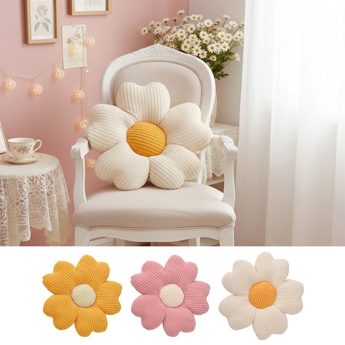Soft sunflower shaped cushion - soft,
