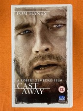 Tom Hanks Cast Away VHS Video