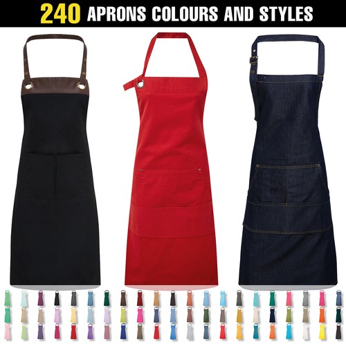 Plain kitchen apron women - kitchen,