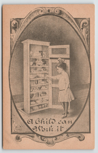 Postcard advertising automatic - postcard,