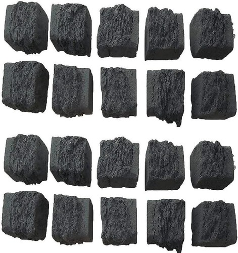 Gas replacement fire coals - fire,