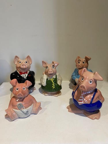 Vintage natwest pigs - pigs, 5