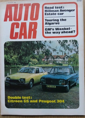 Autocar august 1972 citroën - august,