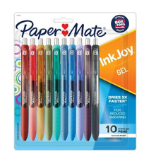 Papermate Inkjoy Gel Pens Medium Pt  Assorted  Colors Pack Of 10 2196503