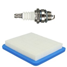 New Upgrade Air Filter & Spark Plug Kit For Briggs & Stratton 491588S Lawn Mower