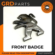 GENUINE PEUGEOT 208 2012-2019 FRONT BONNET BADGE LOGO EMBLEM USED 9673874777
