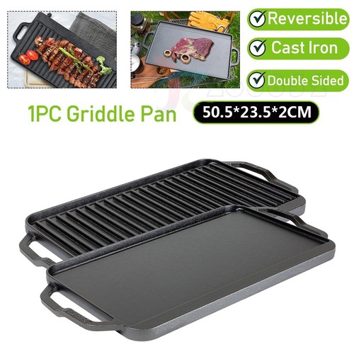 Large non stick cast iron - cast,