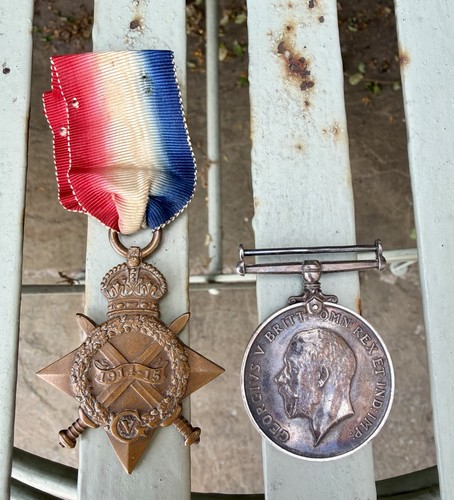Ww1 1915 star british - british, war