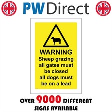 SIGN Sheep Grazing All Gates