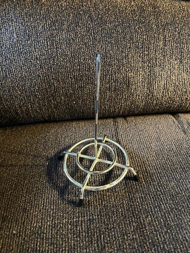 Vintage metal receipt holder - vintage,