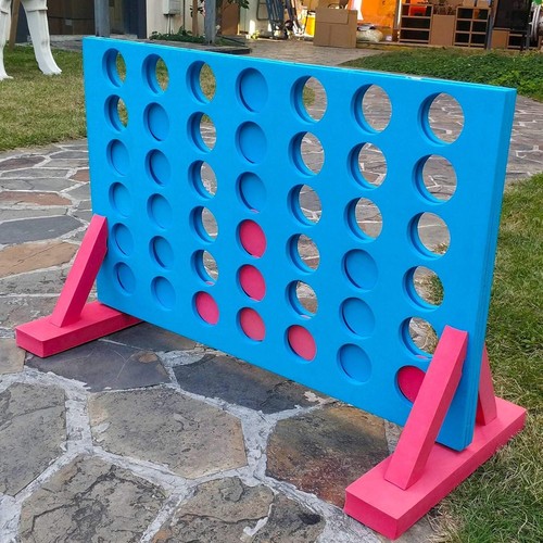 Giant connect four - in, row