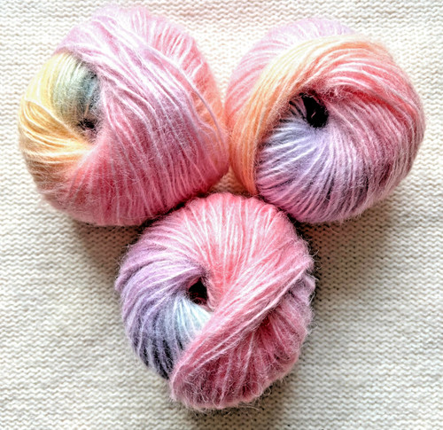 Balls 50g mohair wool - balls, x