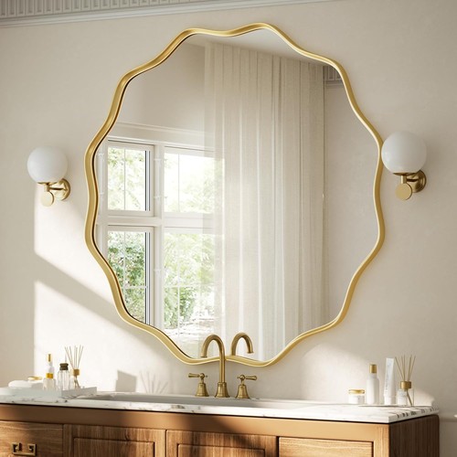 80cm round bathroom mirror - 80cm,