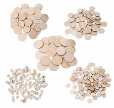 Wooden Circle Disk Shape Craft