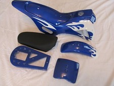 Mini dirt bike plastics fairings complete with seat mini moto 1st generation