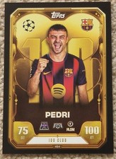 Pedri 100 Club Card # 464 - Topps Match Attax 2025/26 25/26