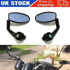 7/8'' 1 Pair Motorcycle Motorbike Wing Bar End Side Anti-Glare Rear view Mirrors