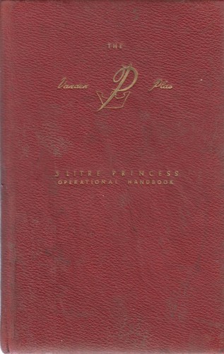 Vanden plas princess litre - plas, 3-litre