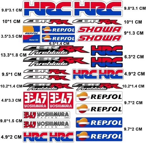 Honda racing cbr reflective - racing,