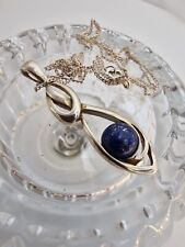 Lyons Limited Ed Charles Rennie Macintosh Lapis 925 Necklace #listingsinlights