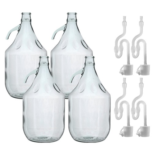 Glass demijohns 1 gallon - 1,