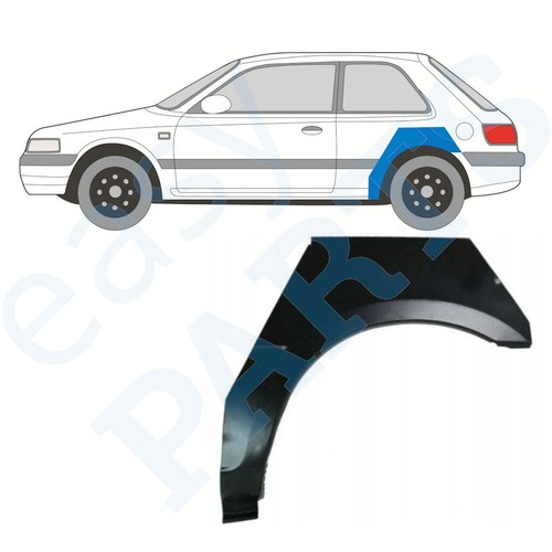 Mazda 323 1989 1994 door - bg, 1989-1994
