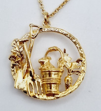 Alex Monroe Mouse on Allotment