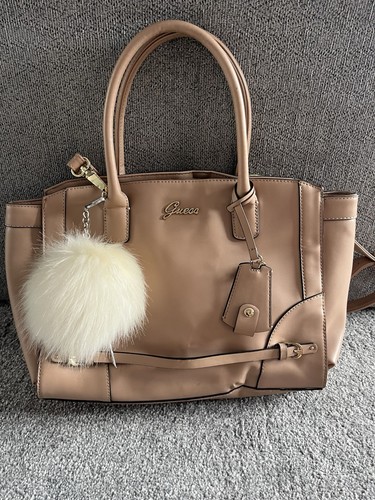 Guess beige handbag women size - guess,