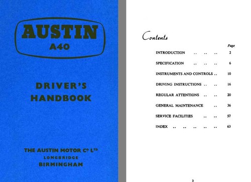 Austin 1959 a40 - 1959,