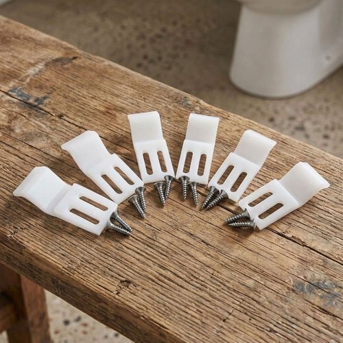 Acrylic bath panel clips pack - acrylic,