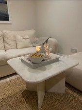 Marble coffee table handmade - marble,