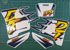 Yamaha DT DTR DT125R DT 125R Graphics Kit (1996) Dark Blue Model