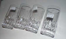 SET OF 4 AJKA LEAD CRYSTAL