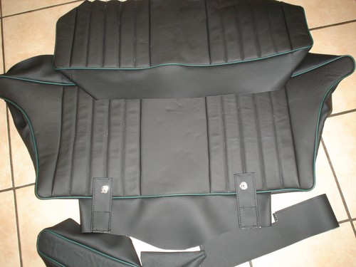 Mgb rear seat covers - mgb,