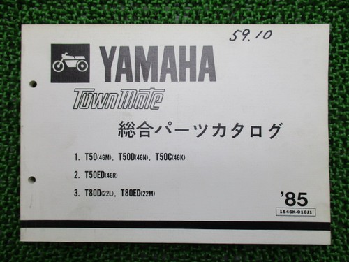 Townmate parts list 1st - townmate,