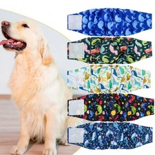 S-XL Male Dog Puppy Nappy Diaper Belly Wrap Band Sanitary Pants Underpants AU