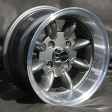 Maxilite Minilite 13x7" 4x108 PCD ET-7 Grey/D-Cut Alloy Wheel